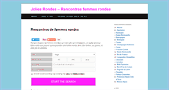 Desktop Screenshot of jolie-ronde.com